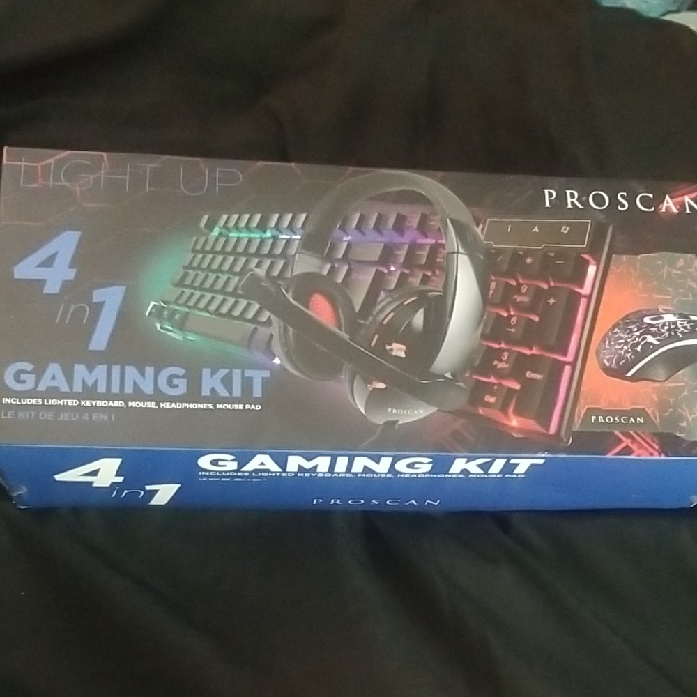 Black Gaming Headphones